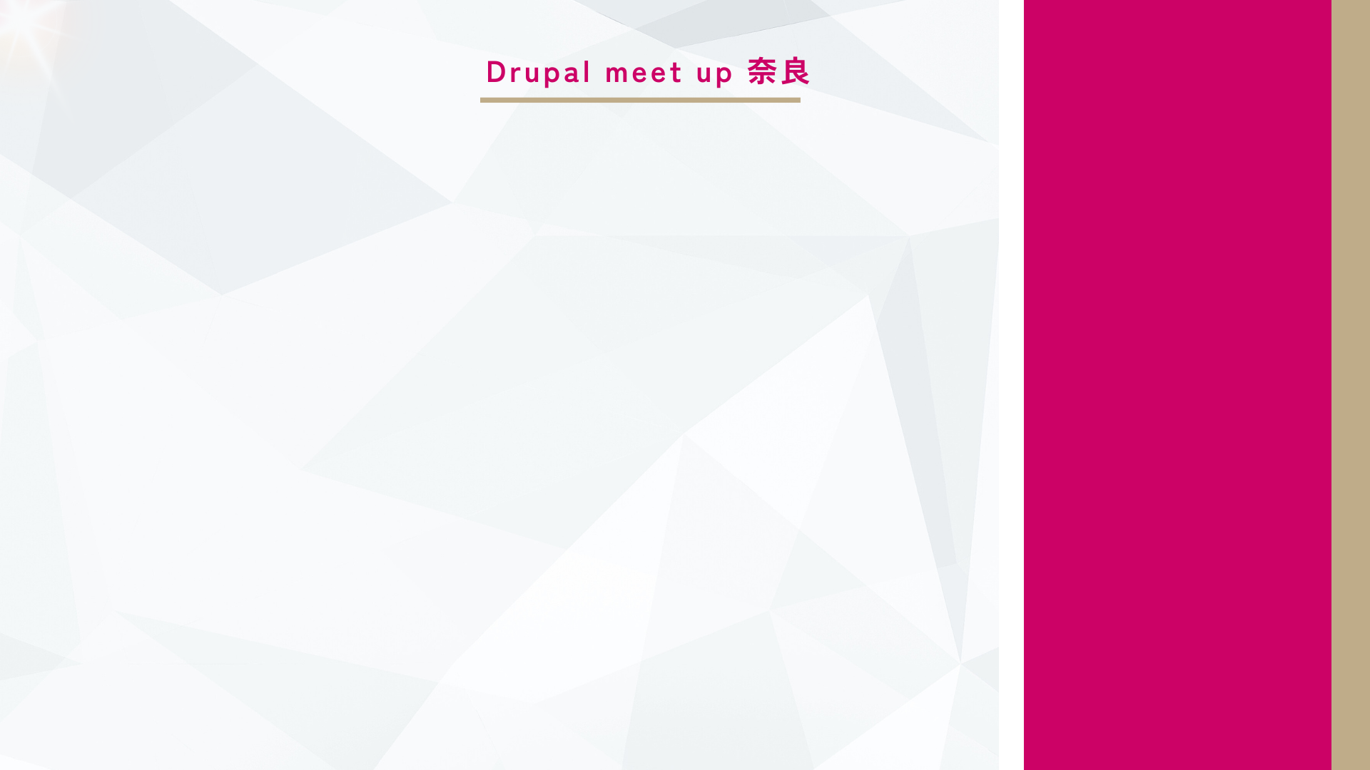 2.28Drupal meet up奈良