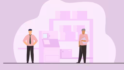 製造現場のイラスト