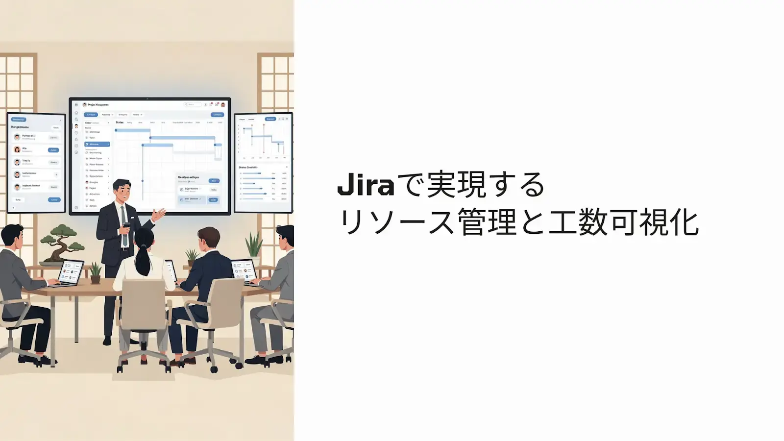 Jiraで実現するリソース管理と工数可視化
