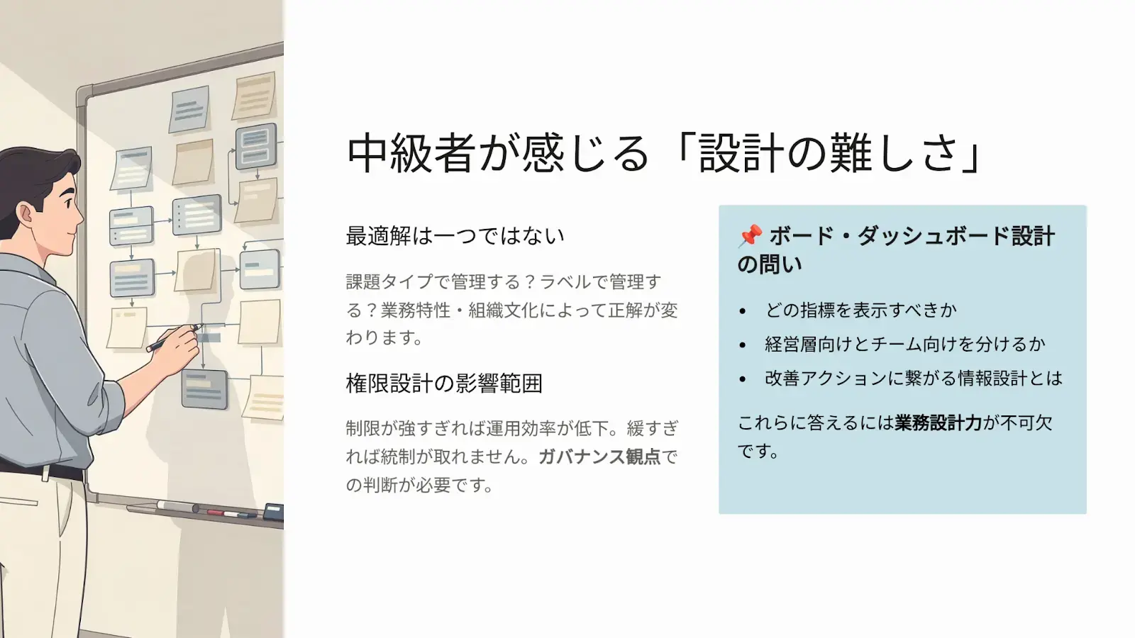 中級者が感じる「設計の難しさ」とは