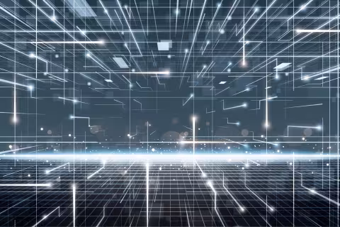 ネットワークが飛び交う